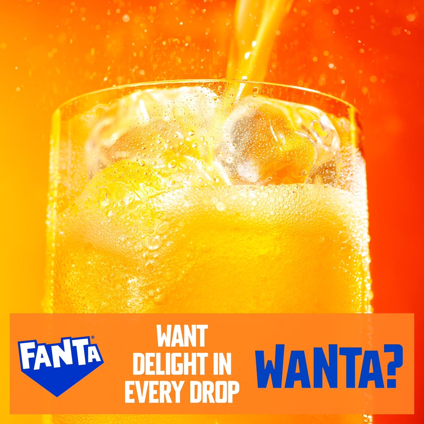 Fanta Orange Soda 24 x 330 ml Multipack, Imported from Britain, Caffeine-Free Carbonated Soft Drink