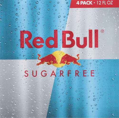 Red Bull Sugar Free Energy Drink with 80mg Caffeine plus Taurine & B Vitamins, 8.4 Fl Oz, Pack of 8 Cans