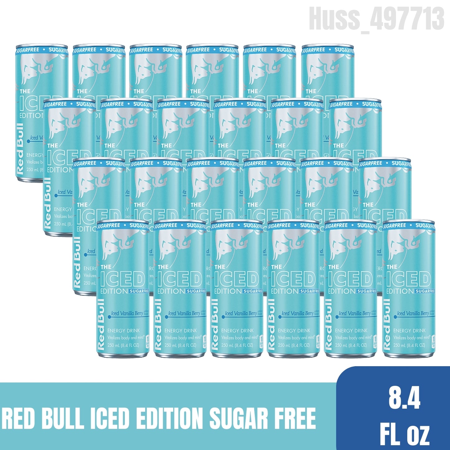 Red Bull Iced Vanilla Berry 8.4oz pack of 24