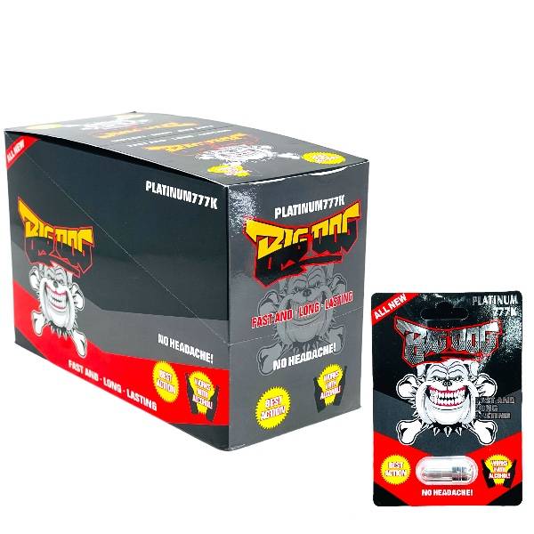 BIG DOG GOLD 777K pack of 24 Energy booster for Men’s