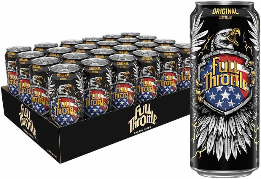 Pack of 24 Full throttle original energy drink