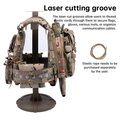 Ferro Style #10 Zipper MOLLE Panel – Tactical Rear Extension for FCPC Plate Carrier