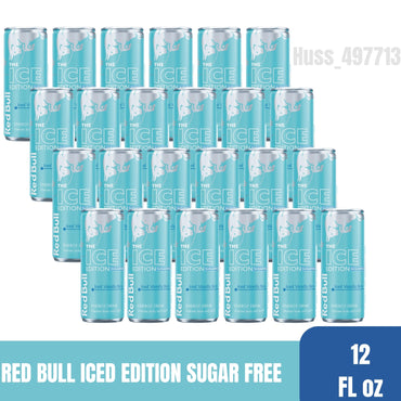 Red Bull Iced Vanilla Berry 12oz regular and sugarfree