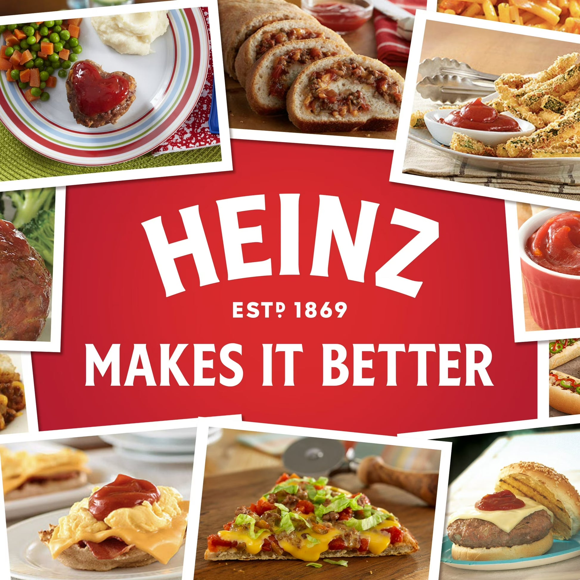 Heinz Original Tomato Ketchup 44 oz 3 Pack – Classic Thick & Rich Ketchup, Bulk Value Pack, Condiment for Home, Restaurants & Resale