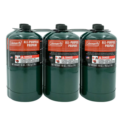 Coleman 16-oz. Propane Camping Cylinder 6 pack
