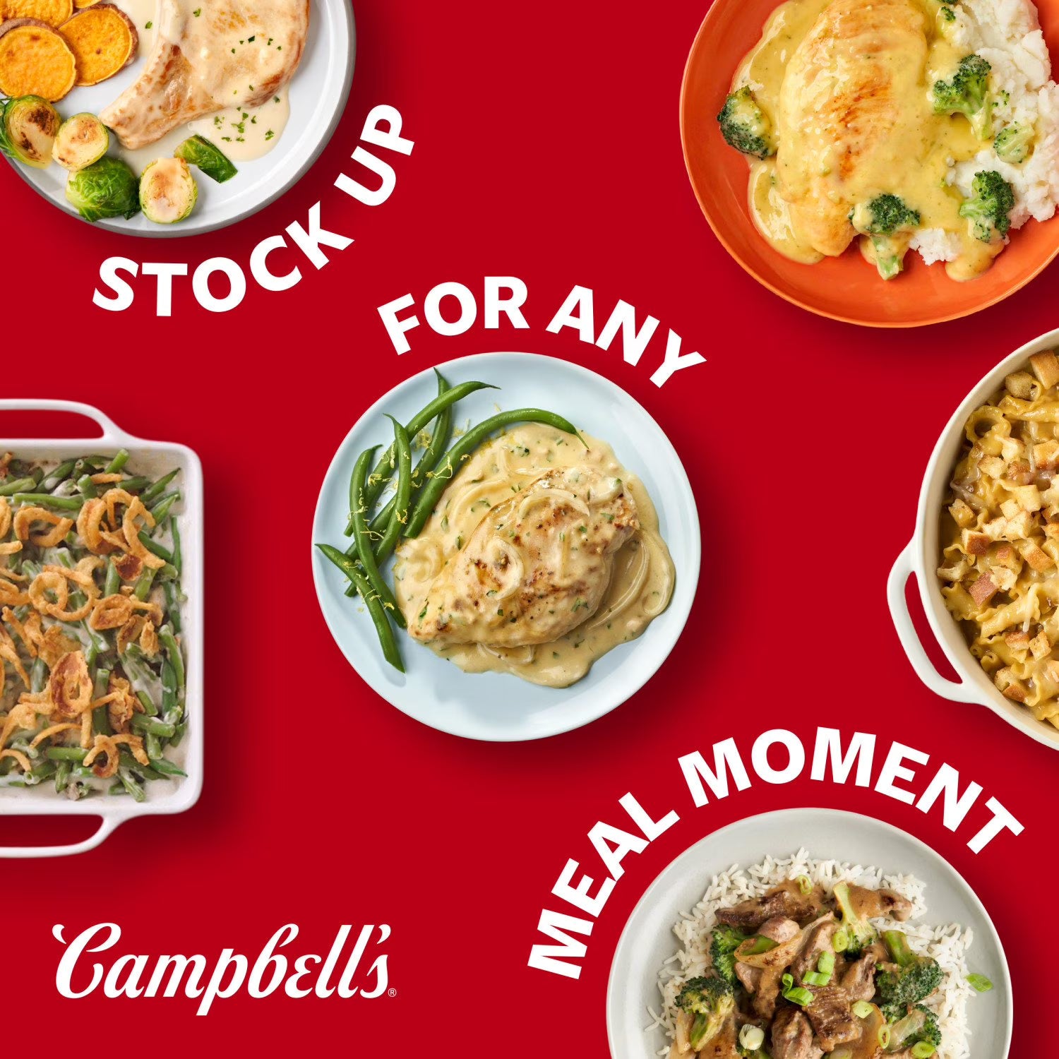 Campbell's Condensed Cream of Chicken Soup 10.5 oz 8 Pack – Creamy Cooking Soup, Pantry Staple, Quick Meal Base, Bulk Family Value Pack