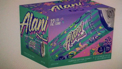 New alani  purple cotton candy grape pack of 12