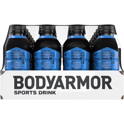 BODYARMOR Sports Drink Variety Pack (24 Pack, 12 fl oz Bottles) – Natural Flavor Electrolyte Beverage for Hydration & Performance