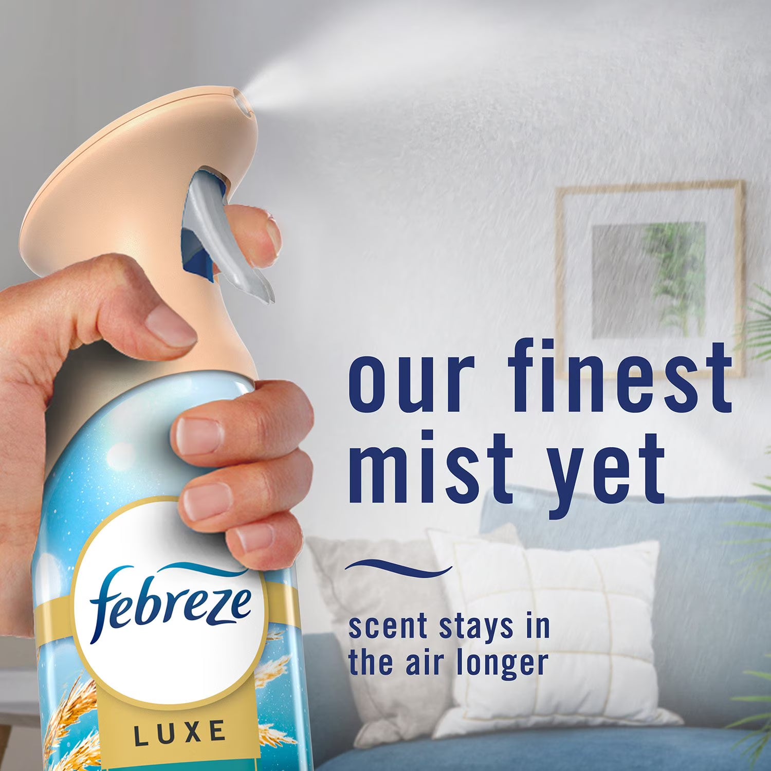 Febreze Air Mist Air Freshener Spray Spring Mixed Scent 4 Pack 32.4 oz – Odor Eliminator Room Spray, Long-Lasting Fresh Scent, Home & Office Air Freshener Bulk Pack