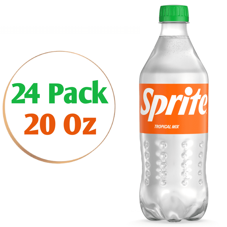 Sprite Tropical Mix, 20 Fl. Oz, 24 Pack bottels