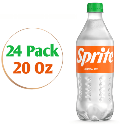 Sprite Tropical Mix, 20 Fl. Oz, 24 Pack bottels
