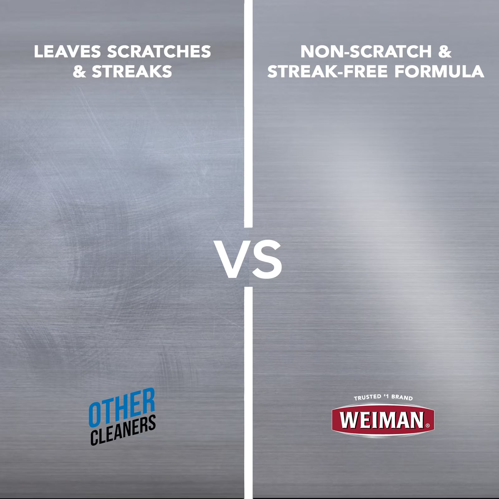 Weiman Stainless Steel Cleaner & Polish Spray, 12 fl oz – Removes Fingerprints, Streak-Free Shine, Protective Barrier for Appliances