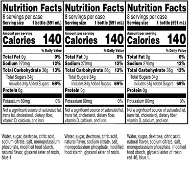 Gatorade Frost Thirst Quencher Sports Drink Variety Pack, 20 fl oz Bottles (24 Pack), Electrolyte-Enhanced Hydration, Refreshing Frost Flavors for Sports & Active Lifestyle
