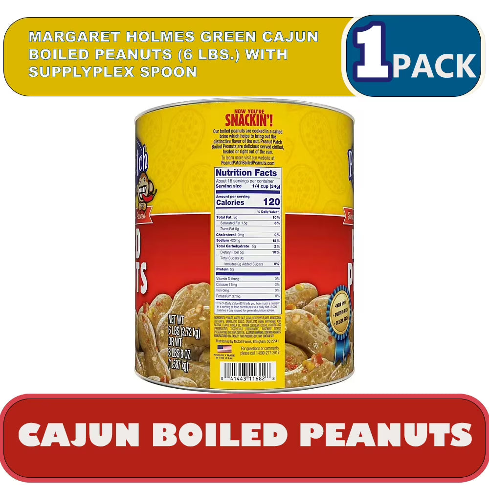 Margaret Holmes Green Cajun Boiled Peanuts – 6 lbs.