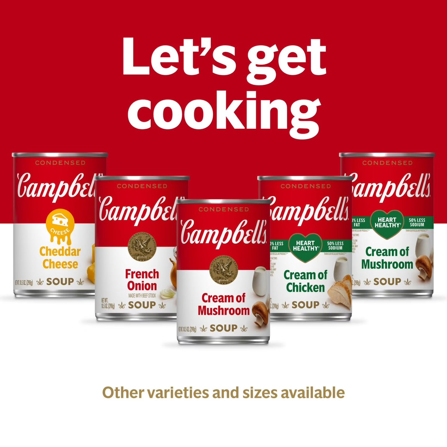Campbell's Condensed Cream of Chicken Soup 10.5 oz 8 Pack – Creamy Cooking Soup, Pantry Staple, Quick Meal Base, Bulk Family Value Pack