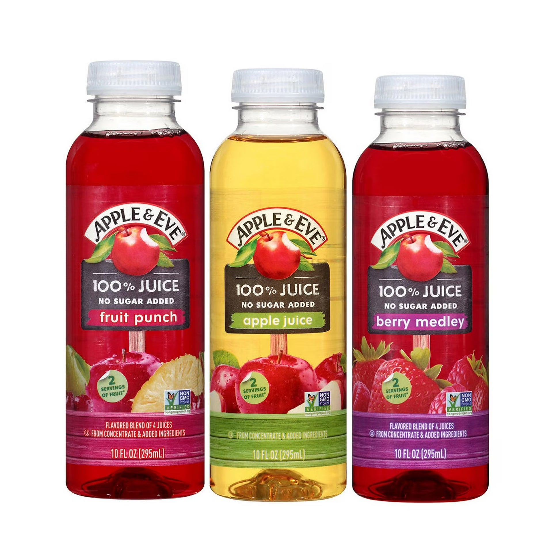 Apple & Eve Mango Paradise Juice Drink Variety Pack (24 Pack, 10 fl oz Each) – Tropical Fruit Juice Blend, No Artificial Flavors