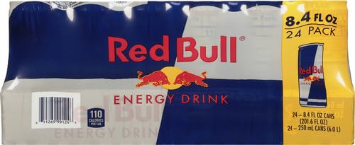 Red Bull Energy Drink, 114mg Caffeine | Taurine & B Vitamins | 12 Fl Oz | 16 Cans