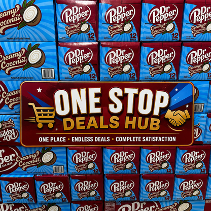 Dr Pepper creamy coconut pack of 24  12FLOZ cans