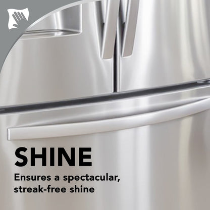 Weiman Stainless Steel Cleaner & Polish Spray, 12 fl oz – Removes Fingerprints, Streak-Free Shine, Protective Barrier for Appliances