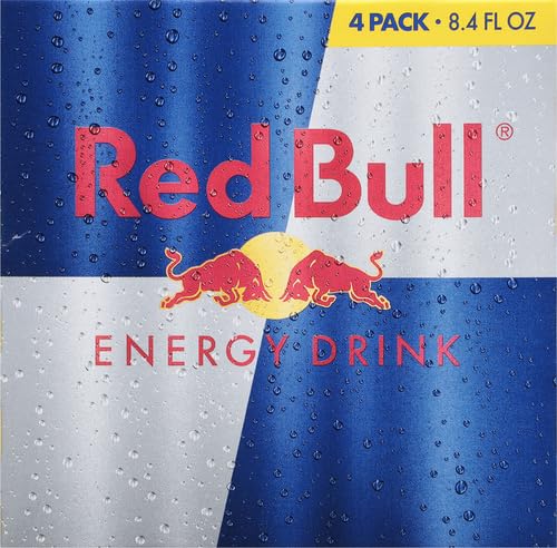 Red Bull Energy Drink, 114mg Caffeine | Taurine & B Vitamins | 12 Fl Oz | 16 Cans
