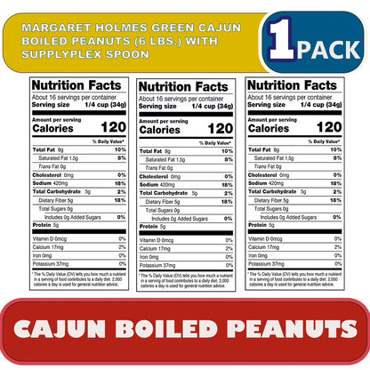 Margaret Holmes Green Cajun Boiled Peanuts – 6 lbs.