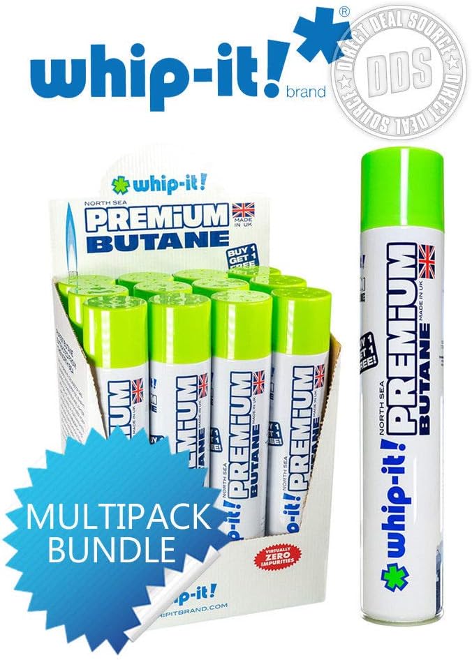 Whip-It! 420ml Butane Cans pack of 12