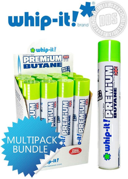Whip-It! 420ml Butane Cans pack of 12