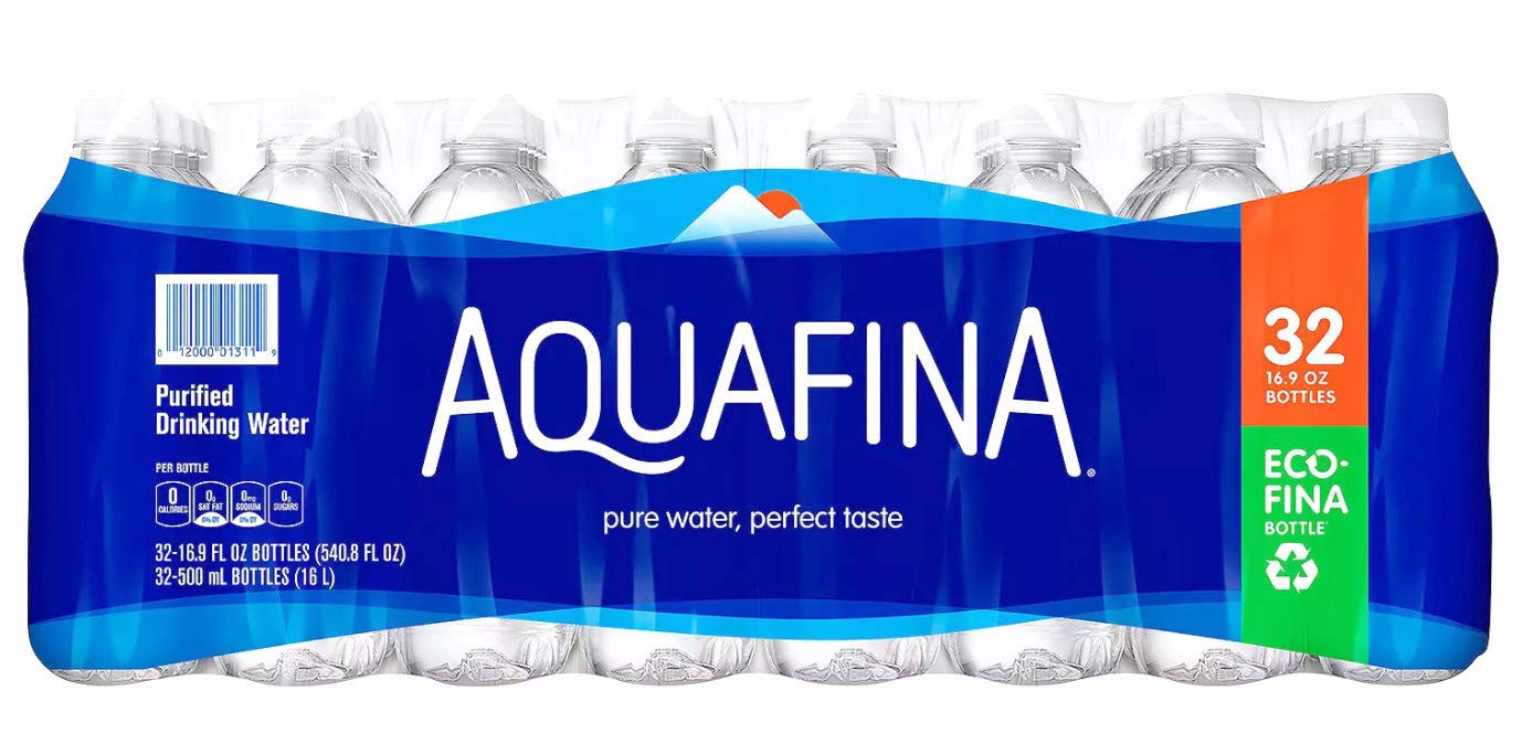 Store - 383 2 Set Aquafina Purified Drinking Water 16.9 oz., 32 ct. A1 2 Set (16.9 Fl Oz (Pack of 32)