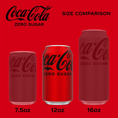 Coca-Cola Zero, 12 fl oz, 12 Pack