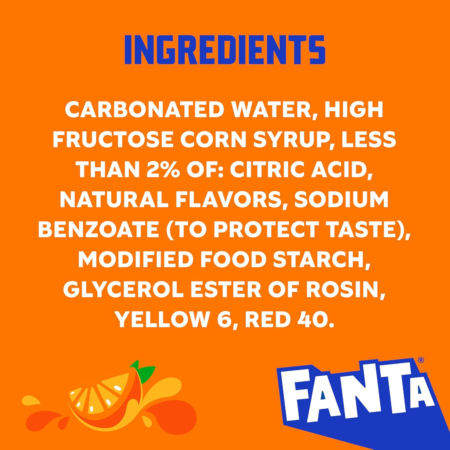 Fanta Orange Soda Can, 7.5 fl oz, 10 Pack