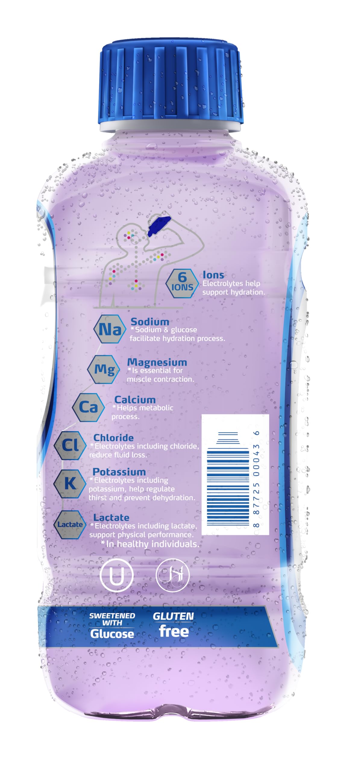 Electrolit, Electrolyte Beverage, Fruit Punch, 21 Fl Oz bottle (Pack of 12)
