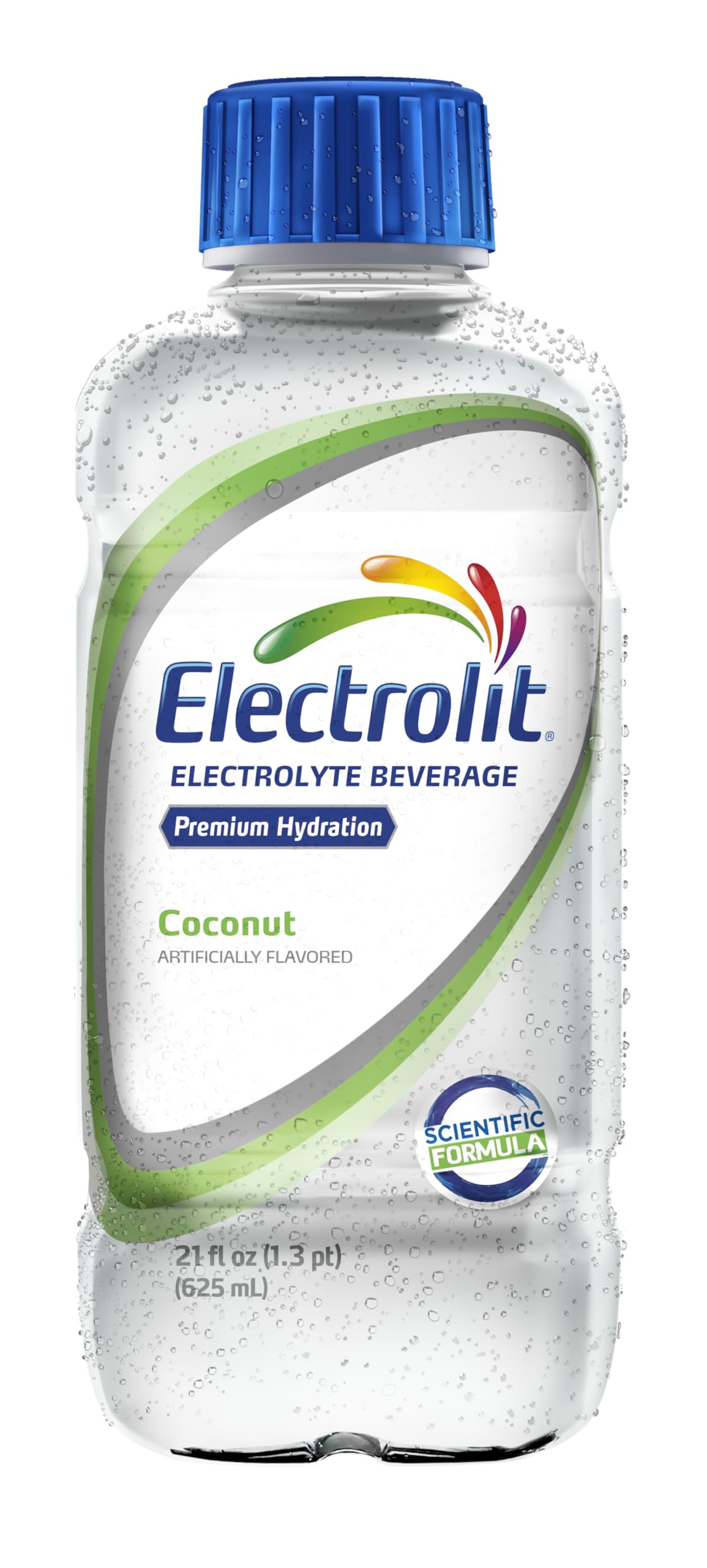 Electrolit, Electrolyte Beverage, Fruit Punch, 21 Fl Oz bottle (Pack of 12)