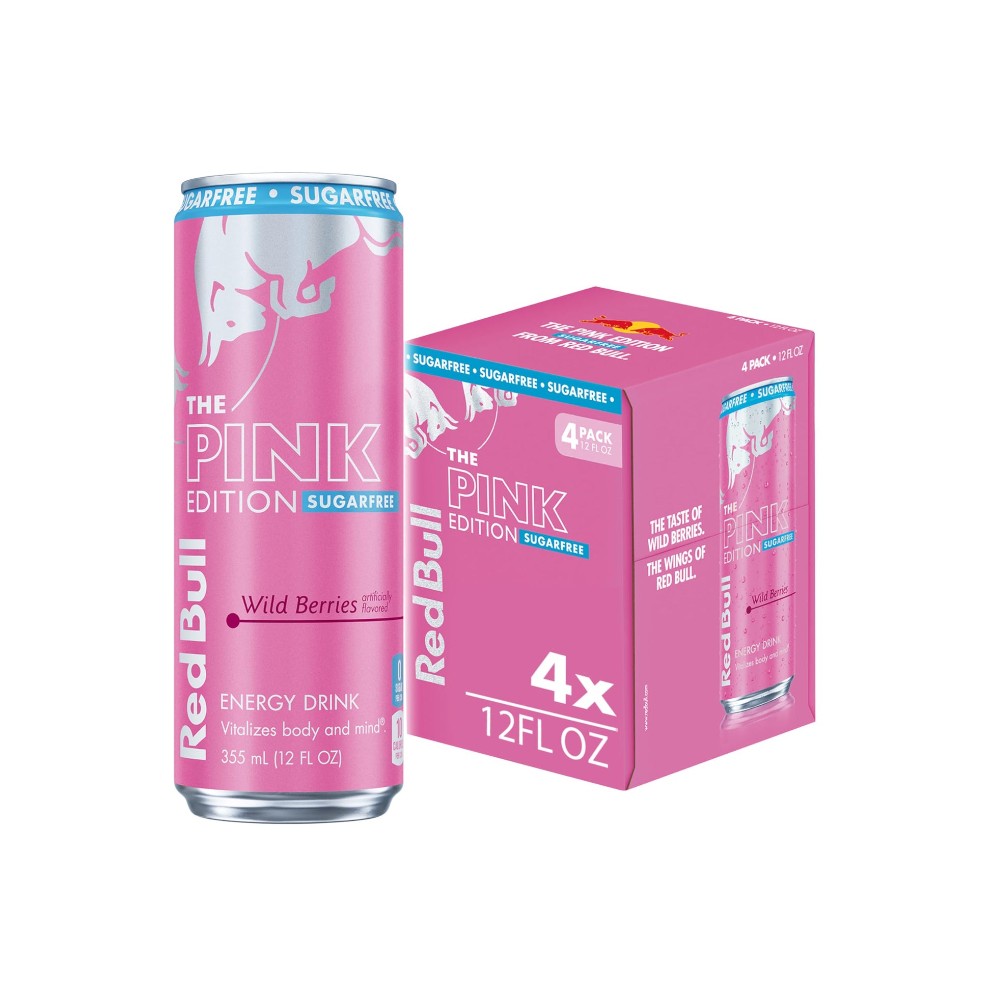 Red Bull Energy Drink SugarFree Variety Pack, Zero, Peach, Iced Vanilla Berry, 8.4 fl. oz, Pack of 12 Can