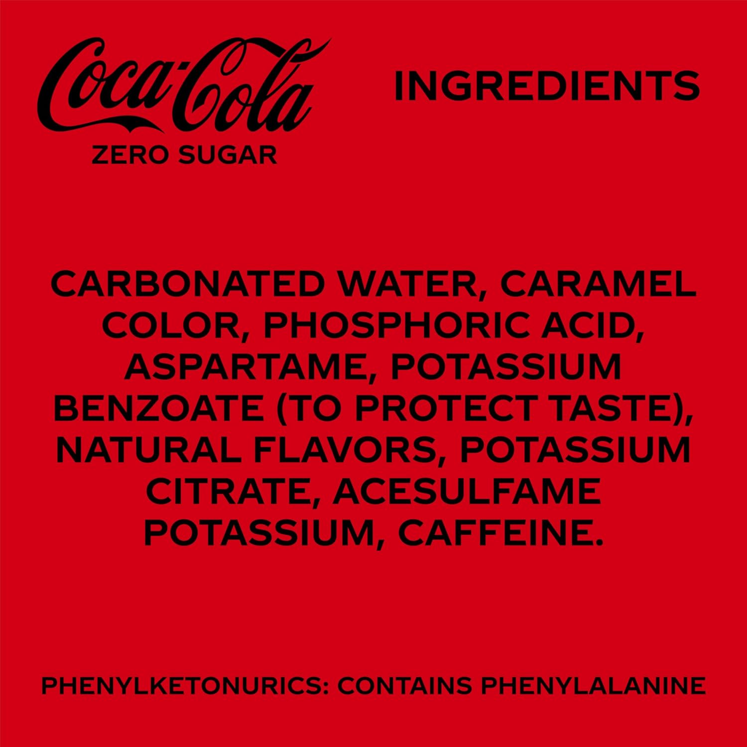 Coca-Cola Zero, 12 fl oz, 12 Pack