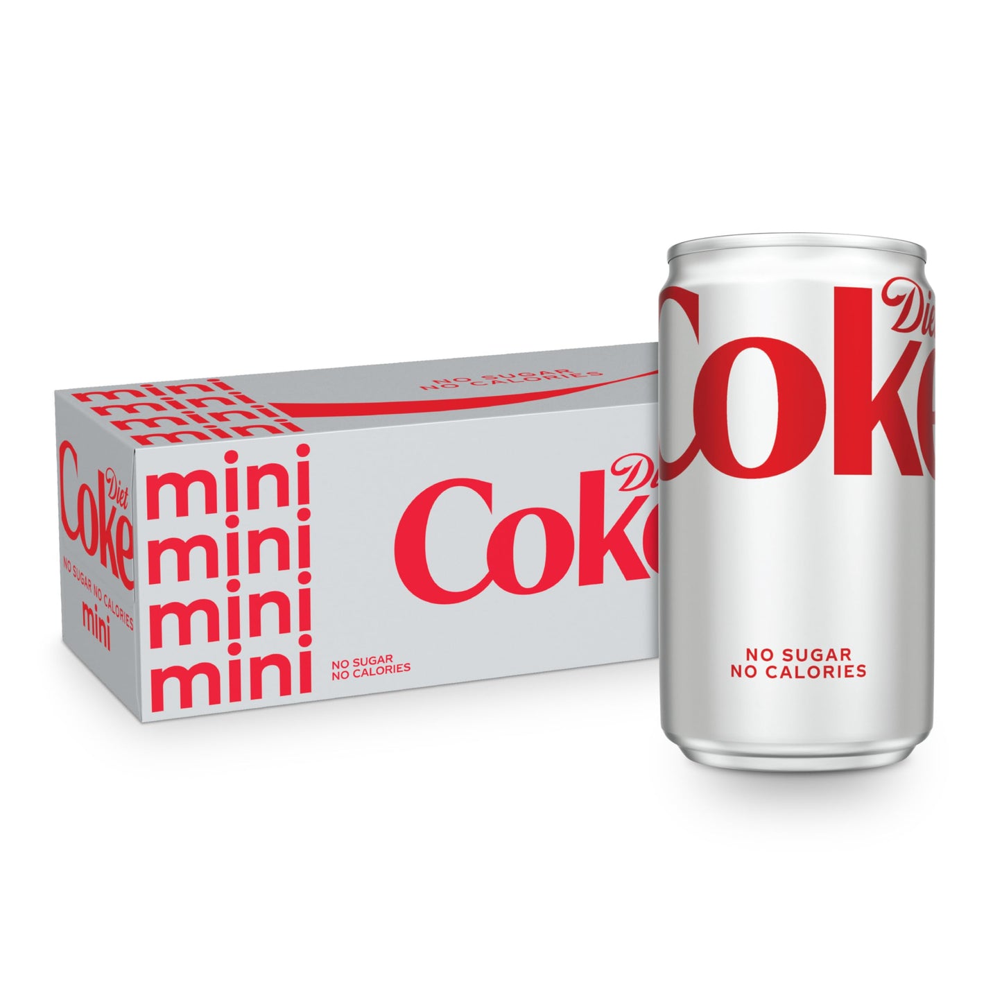 Diet Coke Soda Soft Drink Fridge Pack Cans, 12 fl oz, 12 Pack