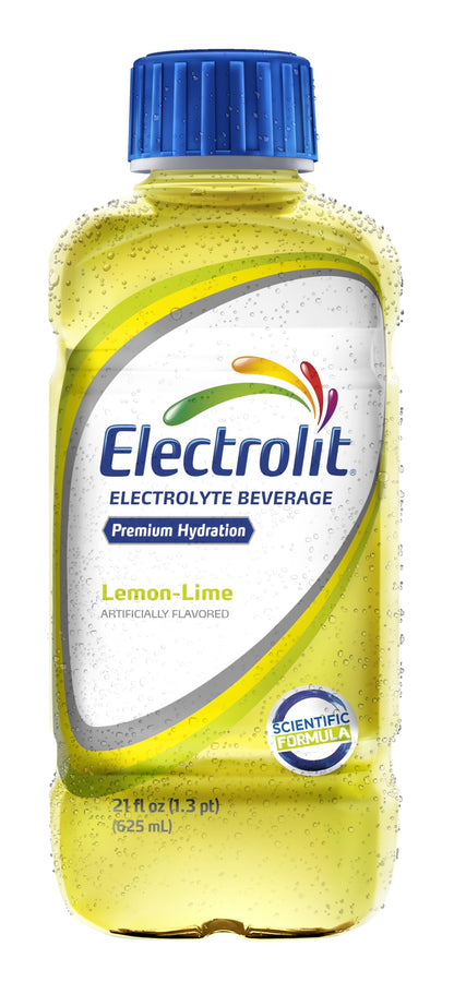 Electrolit, Electrolyte Beverage, Fruit Punch, 21 Fl Oz bottle (Pack of 12)