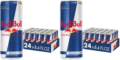 Red Bull Energy Drink, 114mg Caffeine | Taurine & B Vitamins | 12 Fl Oz | 16 Cans