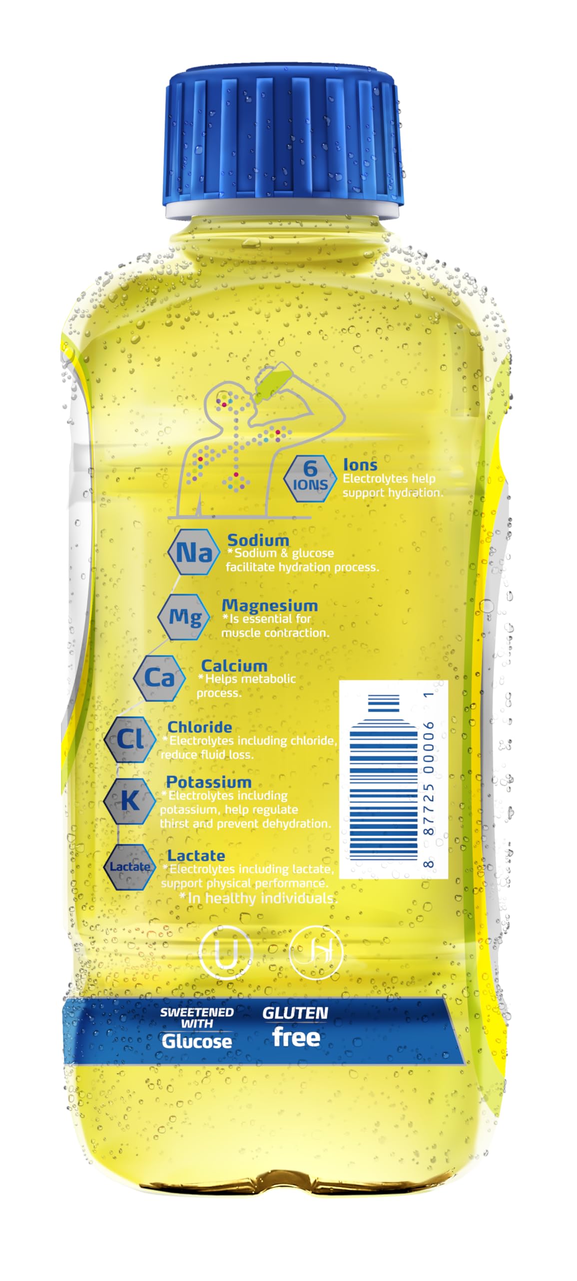 Electrolit, Electrolyte Beverage, Fruit Punch, 21 Fl Oz bottle (Pack of 12)