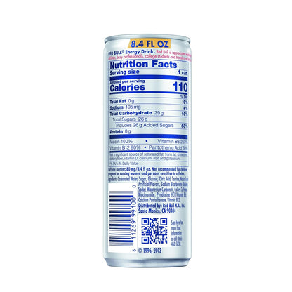 Red Bull Energy Drink, 114mg Caffeine | Taurine & B Vitamins | 12 Fl Oz | 16 Cans