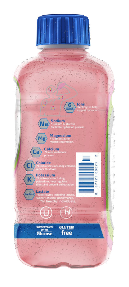Electrolit, Electrolyte Beverage, Fruit Punch, 21 Fl Oz bottle (Pack of 12)