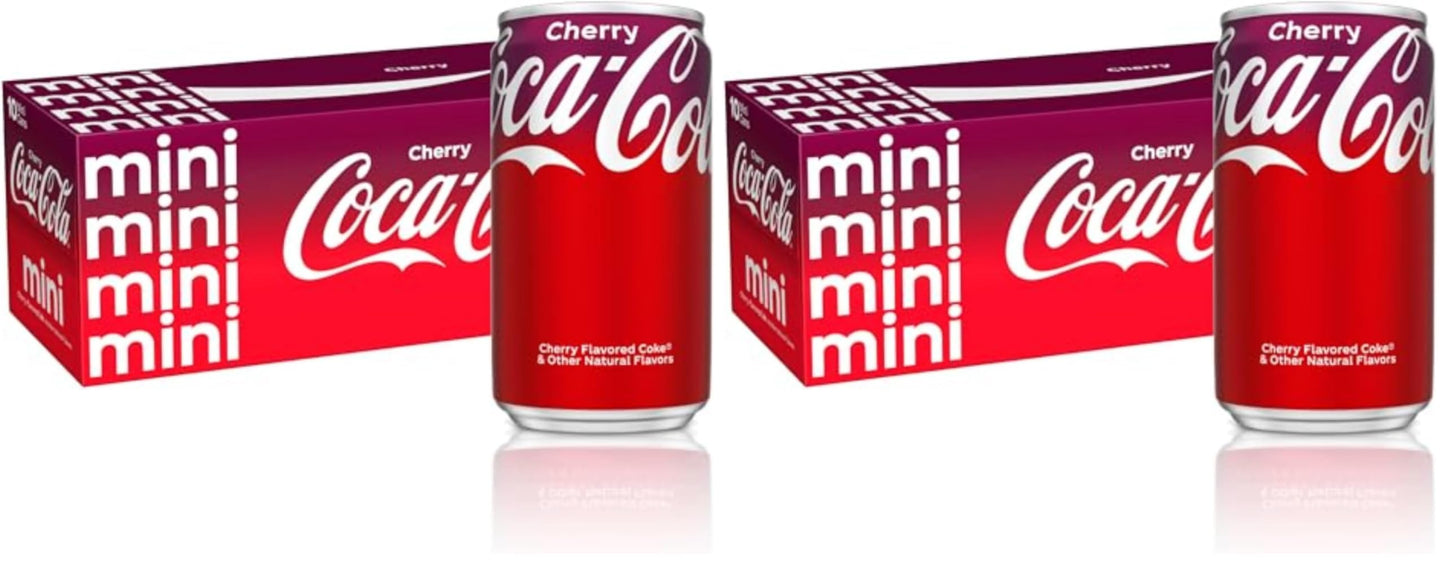 Coca-Cola Cherry Coke Soda, 12 Fl Oz (pack of 12)
