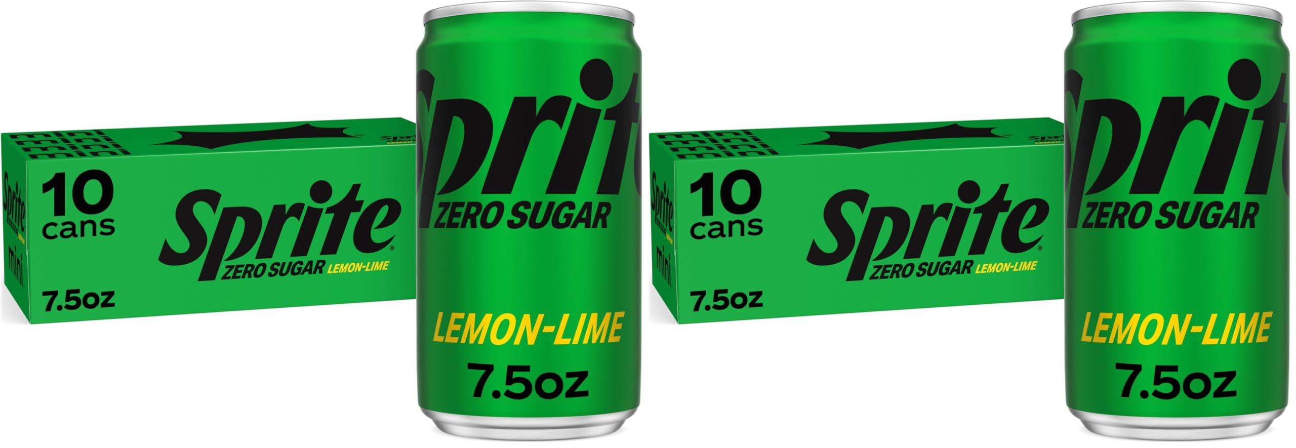 Sprite Lemon Lime Soda Soft Drinks, 12 fl oz, 12 Pack,Cans
