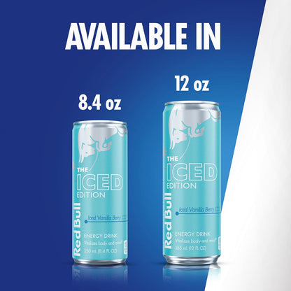 Red Bull Iced Vanilla Berry 8.4oz pack of 24
