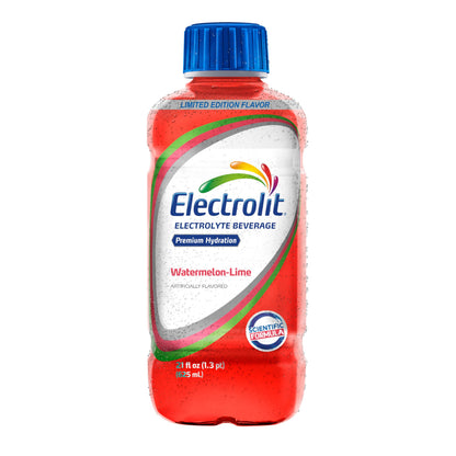 Electrolit, Electrolyte Beverage, Fruit Punch, 21 Fl Oz bottle (Pack of 12)