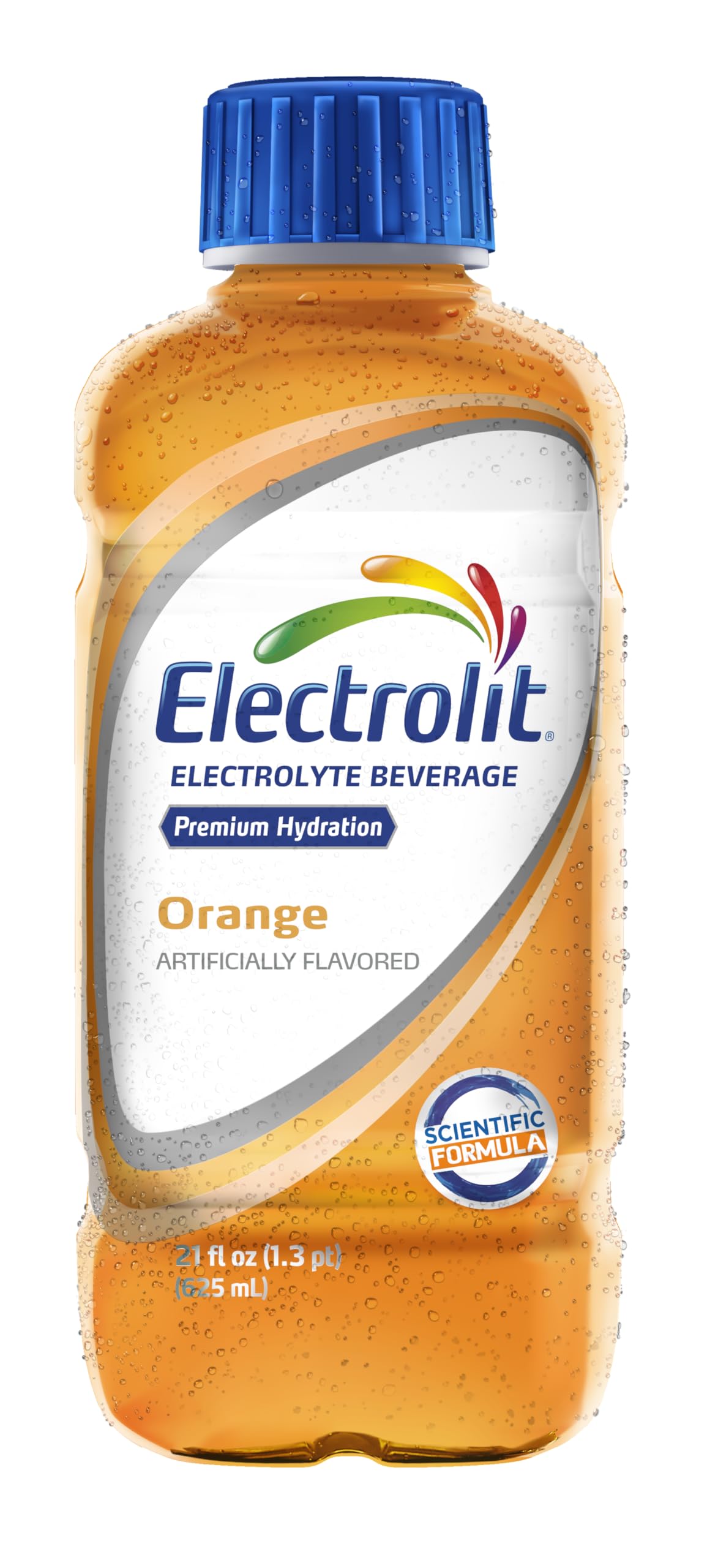 Electrolit, Electrolyte Beverage, Fruit Punch, 21 Fl Oz bottle (Pack of 12)