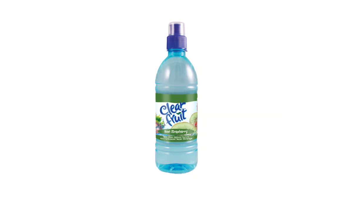 Clear Fruit Kiwi Strawberry Water Sport 16.9 Oz Bottles,Pack of 10