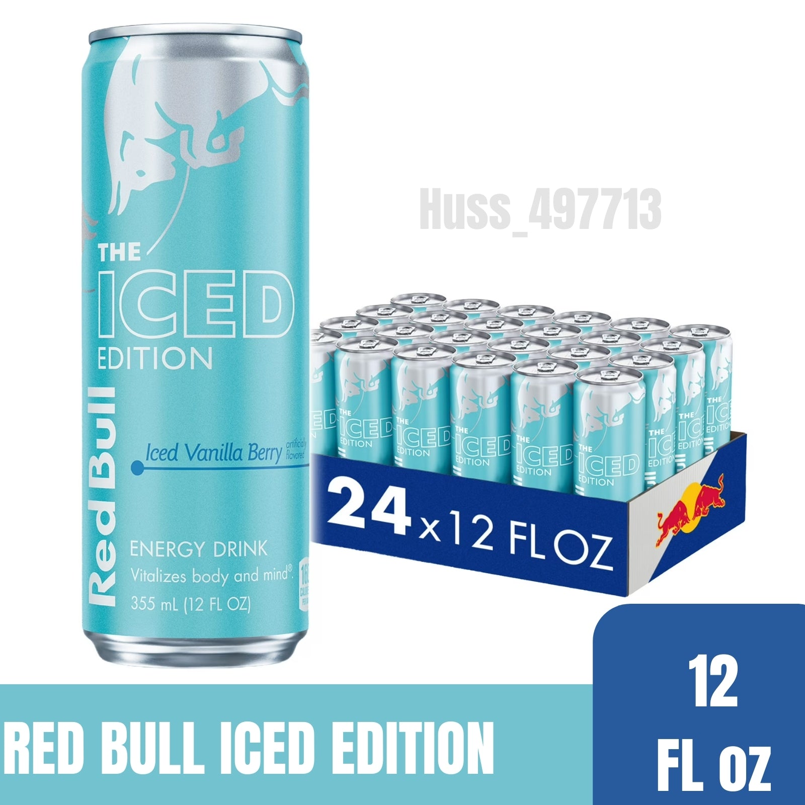 Red Bull Iced Vanilla Berry 8.4oz pack of 24