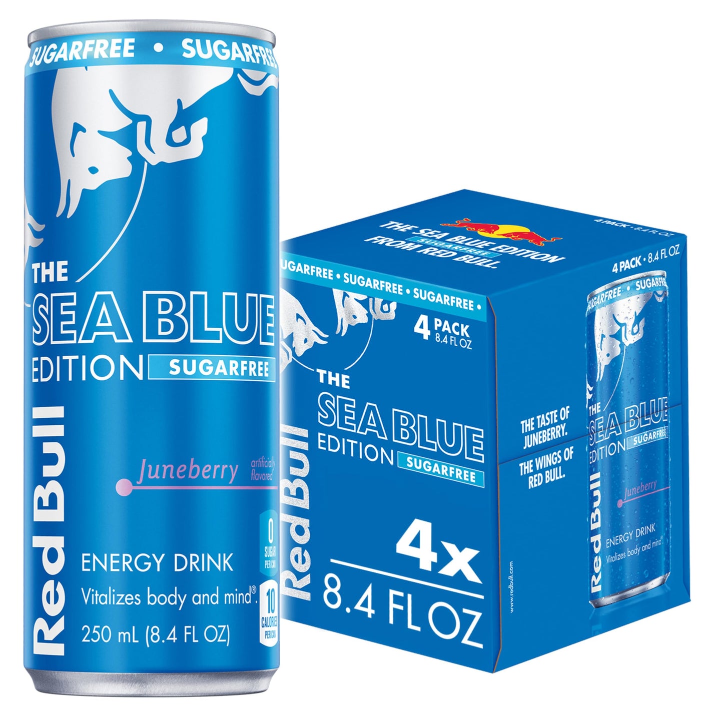 Red Bull Energy Drink SugarFree Variety Pack, Zero, Peach, Iced Vanilla Berry, 8.4 fl. oz, Pack of 12 Can