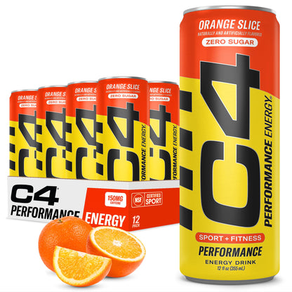 C4 Energy Drink 12oz (Pack of 12) - Frozen Bombsicle - Sugar Free Pre Workout Performance Drink with No Artificial Colors or Dyes