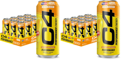C4 Energy Drink 12oz (Pack of 12) - Frozen Bombsicle - Sugar Free Pre Workout Performance Drink with No Artificial Colors or Dyes
